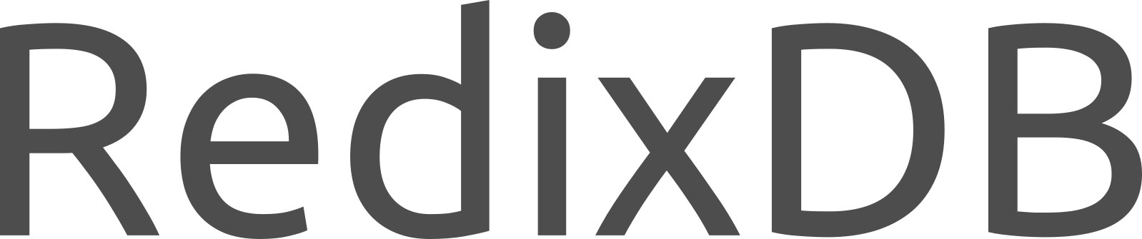 Database of Databases - RedixDB